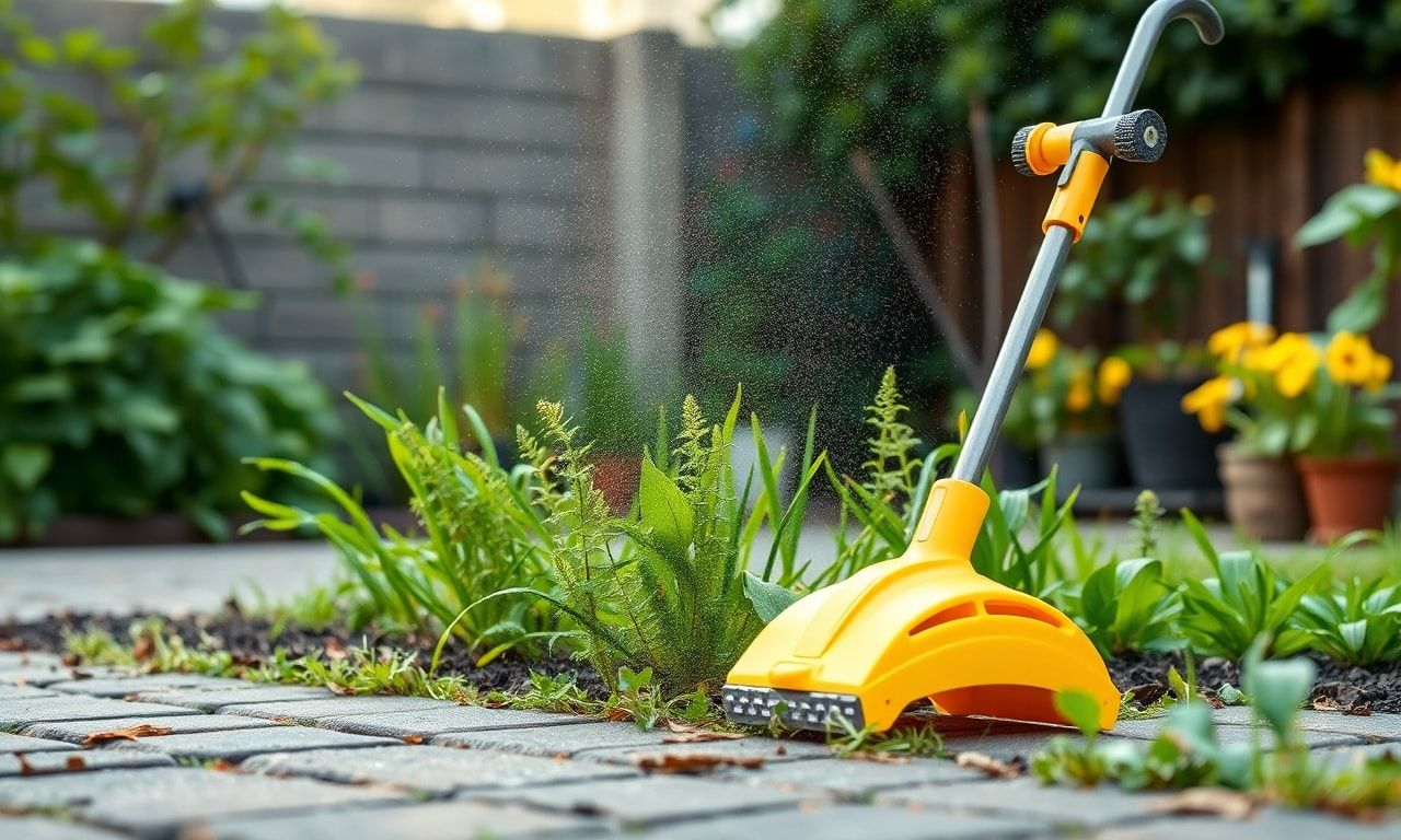 駐車場雑草対策のツールとアイデア