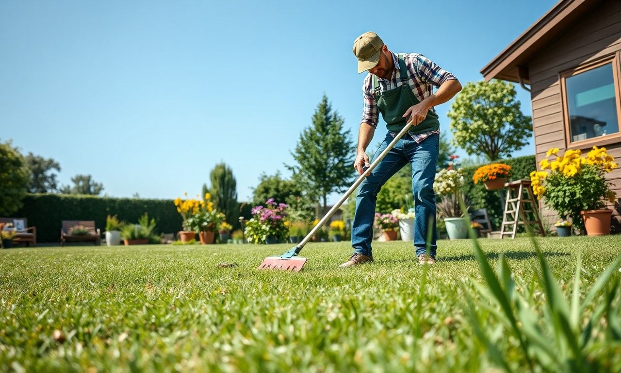 プロによる雑草対策作業イメージ
