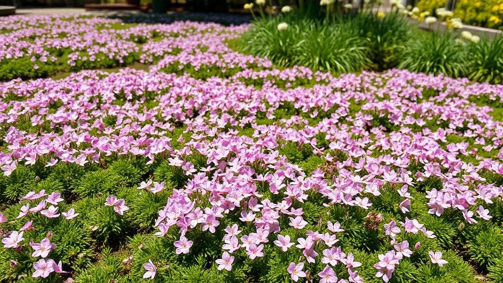 一面に広がる芝桜