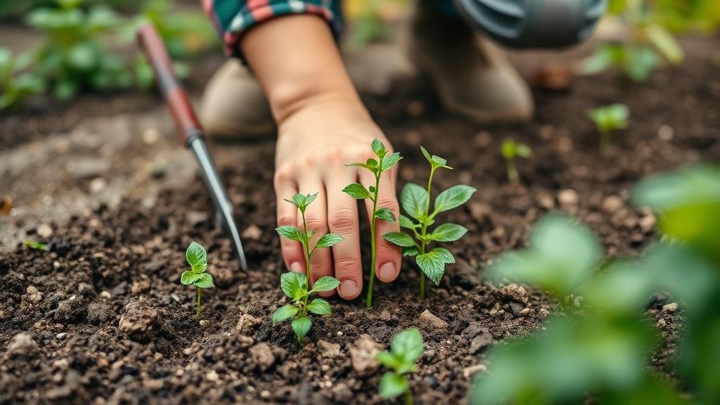 植え付け作業の様子